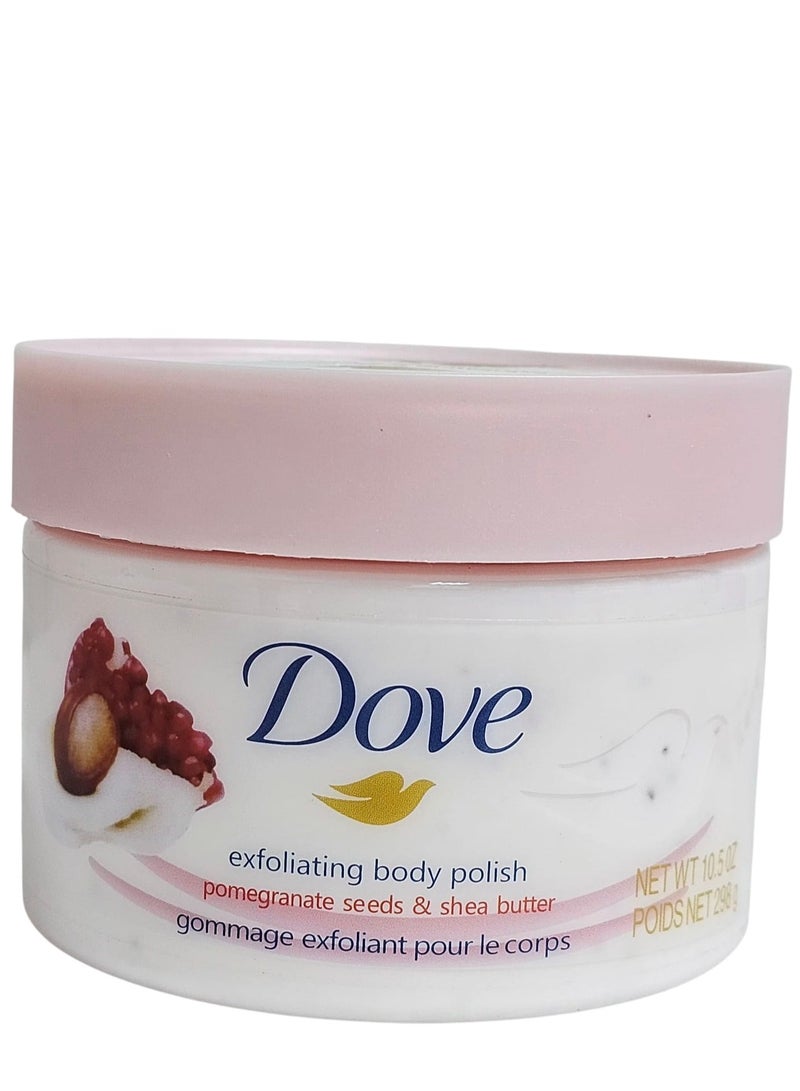 دوف مقشر الجسم ببذور الرمان وزبدة الشيا 298جرام - Image 1