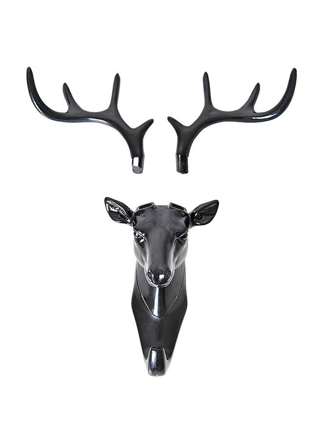 NIBEMINENT American Style Modern Wall Decoration Hook Black  - Image 1