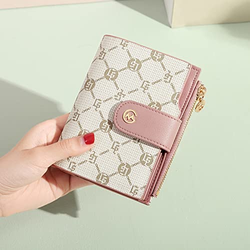 GOLF SUPAGS Wallets for Women PVC Leather Small Bifold Zipper Pocket Coin Purse Large Capacity Multi Card Organizer - Image 5