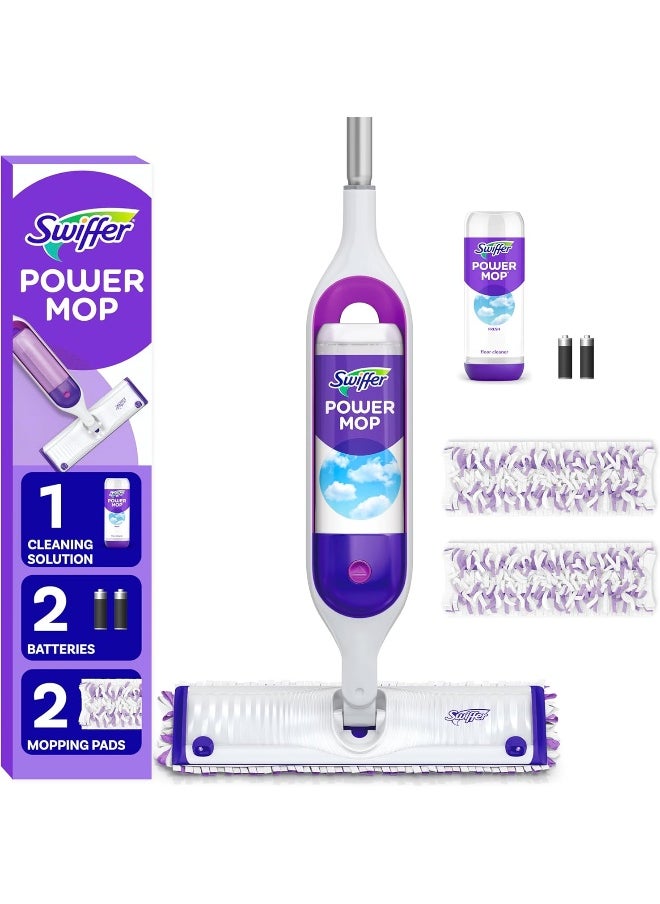 Swiffer Swiffer PowerMop Multi-Surface Mop Kit for Floor Cleaning, Fresh Scent  - Image 1