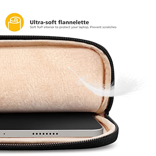 KIZUNA 8 Inch Tablet Sleeve Case Shockproof Water-Resistant Bag for 7.9" Tablet/iPad mini 4 3 2/Samsung Galaxy Tab A/ 8" Pro/Tab 3 7.0 Lite/S2 8/E 8, LG Huawei M5/ASUS ZenPad Protective Bag - Black - Image 3