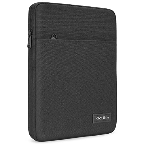 KIZUNA 8 Inch Tablet Sleeve Case Shockproof Water-Resistant Bag for 7.9" Tablet/iPad mini 4 3 2/Samsung Galaxy Tab A/ 8" Pro/Tab 3 7.0 Lite/S2 8/E 8, LG Huawei M5/ASUS ZenPad Protective Bag - Black - Image 1