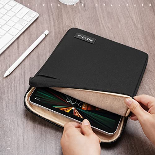KIZUNA 8 Inch Tablet Sleeve Case Shockproof Water-Resistant Bag for 7.9" Tablet/iPad mini 4 3 2/Samsung Galaxy Tab A/ 8" Pro/Tab 3 7.0 Lite/S2 8/E 8, LG Huawei M5/ASUS ZenPad Protective Bag - Black - Image 5