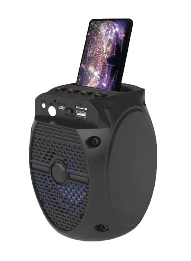 singe Sing-E ZQS 1308 Portable Super Bass Bluetooth Speaker 5W Light 3 Inch  - Image 1