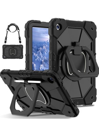 for Galaxy Tab A9 Plus Case 11 Inch, Rugged Case for Samsung Galaxy A9+ Tablet Case with Screen Protector 360 Rotating Stand Shoulder Strap Pen Holder, 2023 Model - pzsku/ZF475A91F095BEF37DA03Z/45/1743153251/30853434-20e1-4999-8749-95475475831a