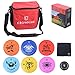CROWN ME Disc Golf Starter SetDisc Golf Set with 6 Discs 1 Marker1 Towel and Starter Disc Golf Bag Fairway Driver - Image 3