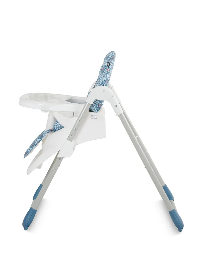 evenflo Fava Compact High Chair 6m-36m, Blue