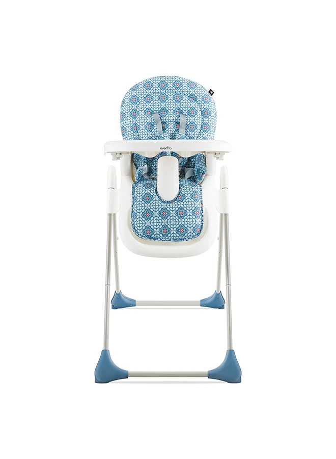 evenflo Fava Compact High Chair 6m-36m, Blue