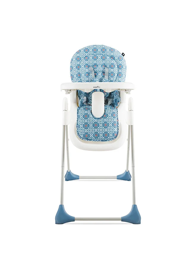 إيفن فلو Fava Compact High Chair 6m-36m, Blue