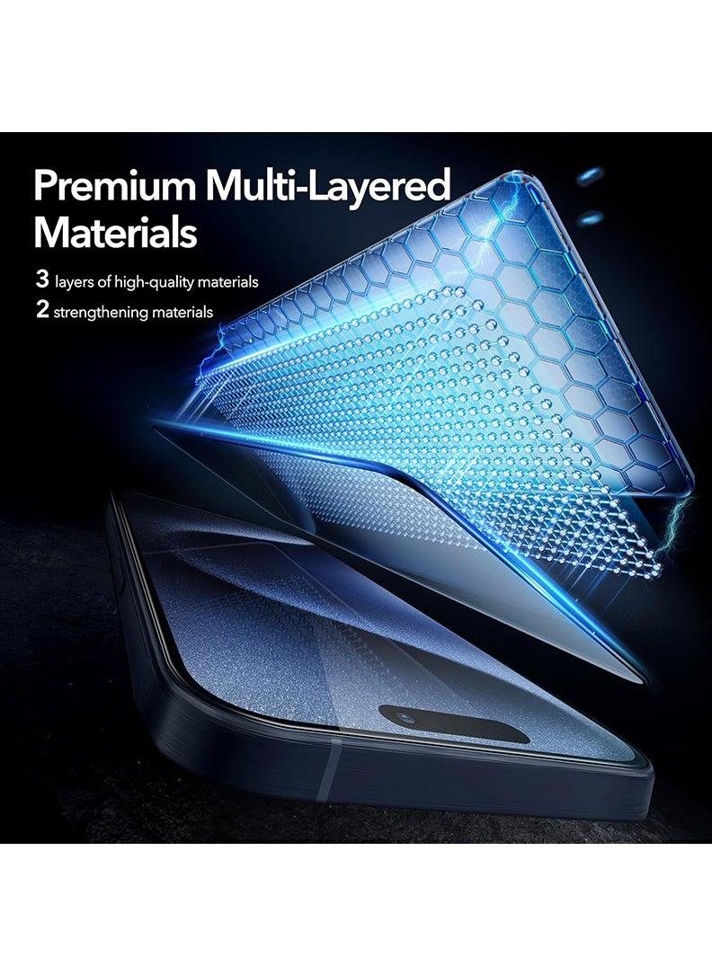 Theodor - Tempered Glass Screen Protector With 9H hardness For Samsung Galaxy M35 - Image 1