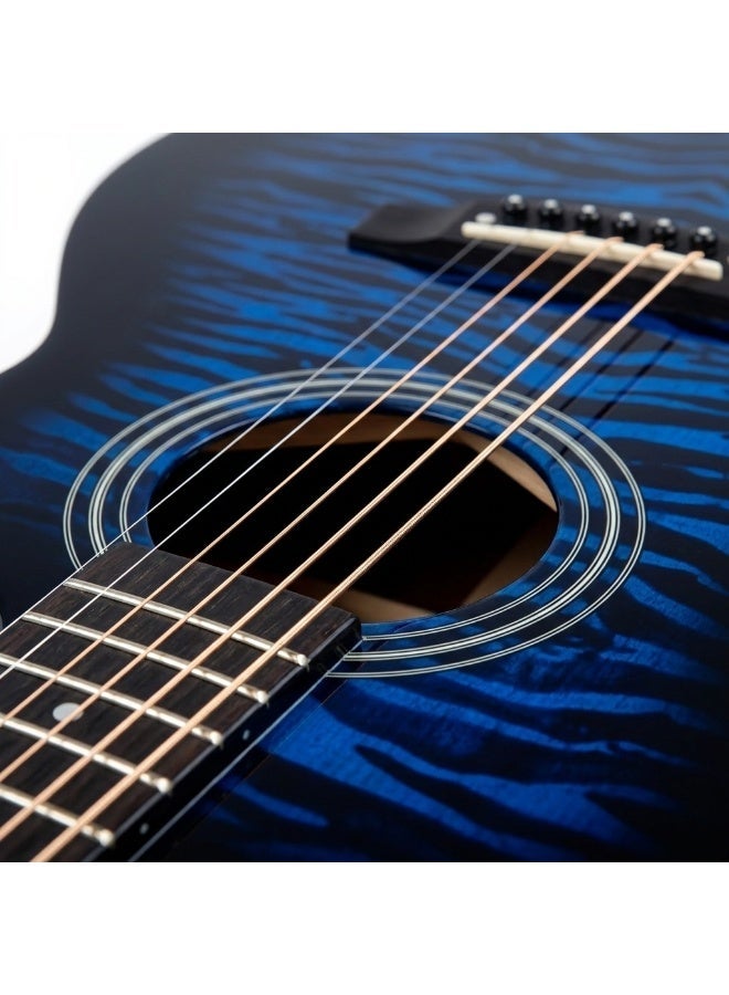 Sharpdo 40-Inch Classical Guitar Set (Includes Strings, Travel Bag, Tuner, Slingshot, And Shoulder Strap) Suitable for Beginners, Adults, Children, and as a Birthday Gift - Image 4