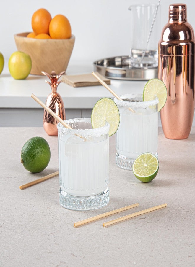 Restaurantware Natural Hay Cocktail Straw - 5" Durable Drinking Straws - Plastic Alternative - Eco Friendly - 100ct - Image 4