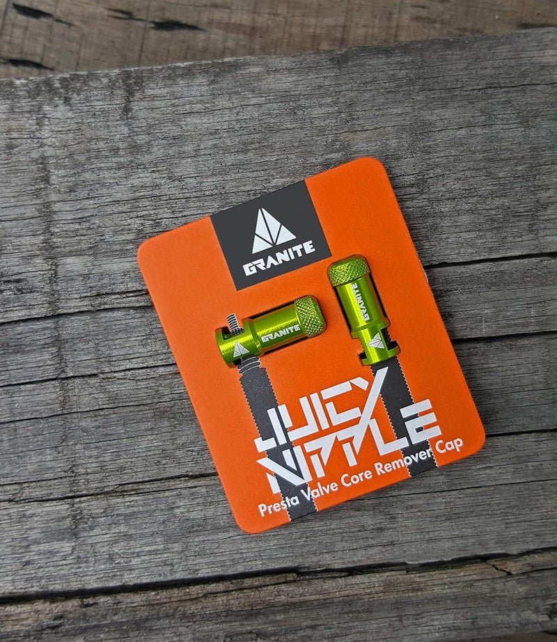 Granite Juicy Nipple Valve Cap with Valve Core Removing Function, Easy to Use Bike Tire Caps Dust Covers, Durable Alloy Tire Valve Cap (Purple) - Image 5