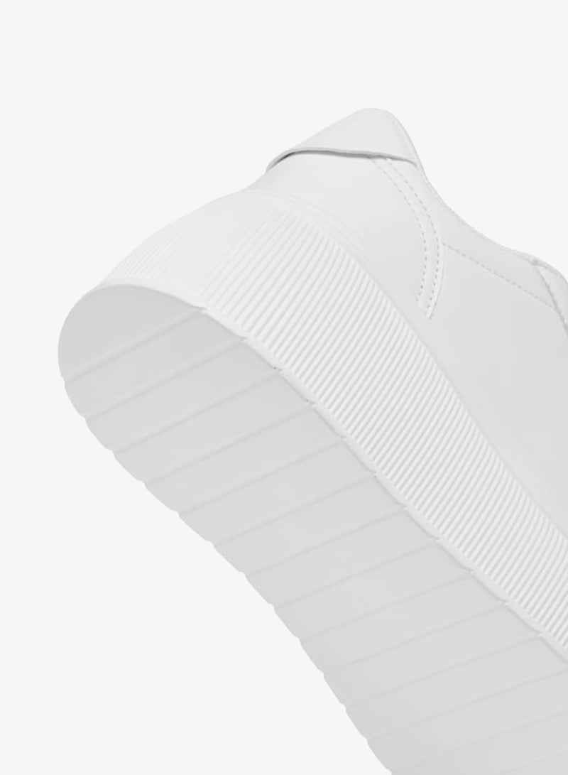 سيليست سنيكرز نسائي بكعب سميك وسير رباط - Image 5