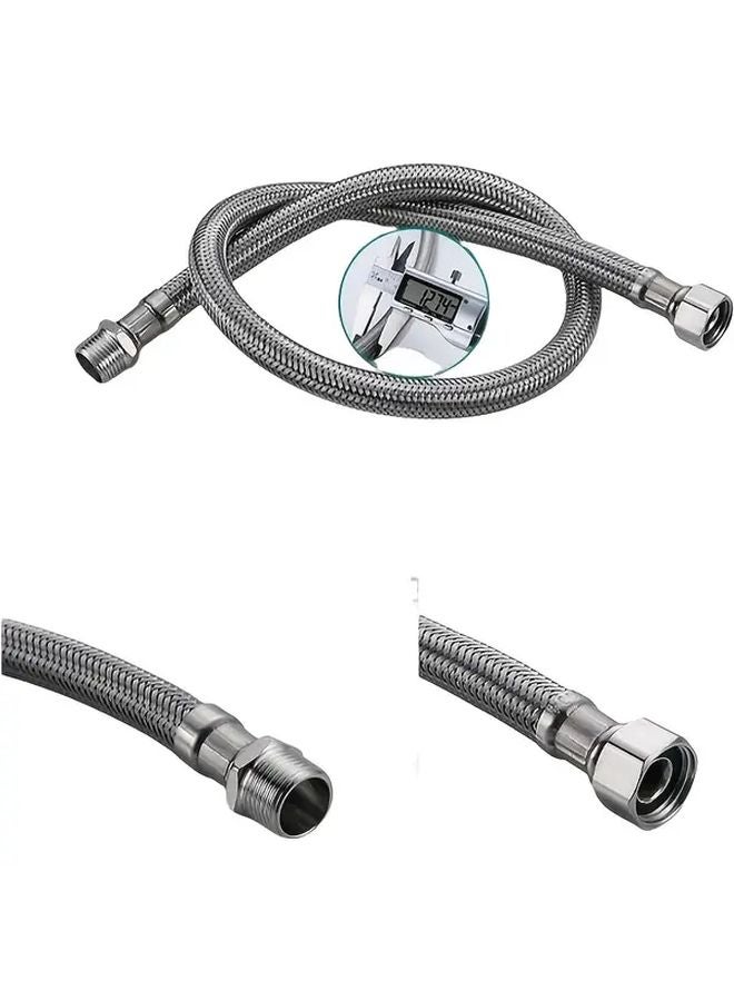 4pcs 3 8 Flexible Extension Hose 20cm 10cm 304 Stainless Steel Water Supply Line - Image 5
