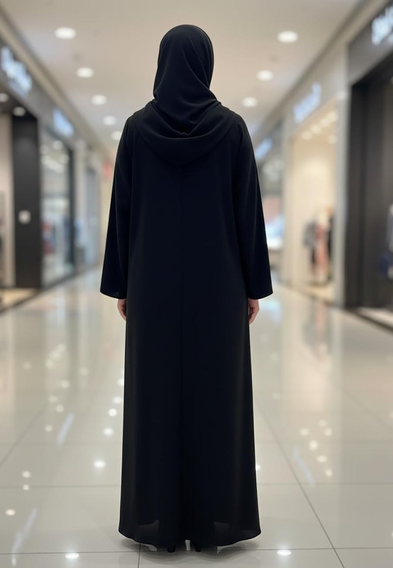 NUKHBAA The Essential Classic Nida Abaya-816 - Image 4