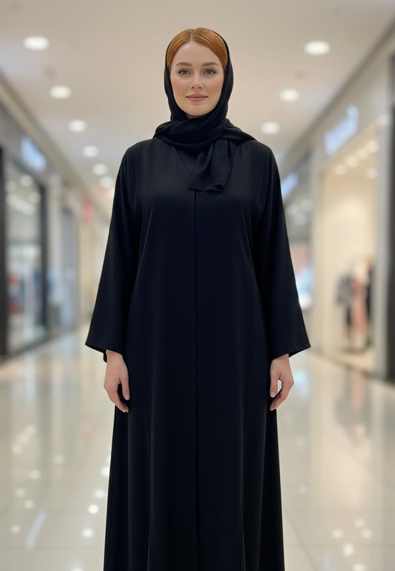 NUKHBAA The Essential Classic Nida Abaya-816 - Image 3