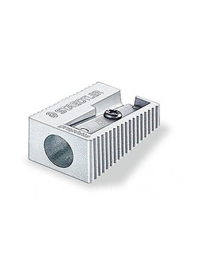 STAEDTLER Metal Single Hole Sharpener Silver  - Image 2