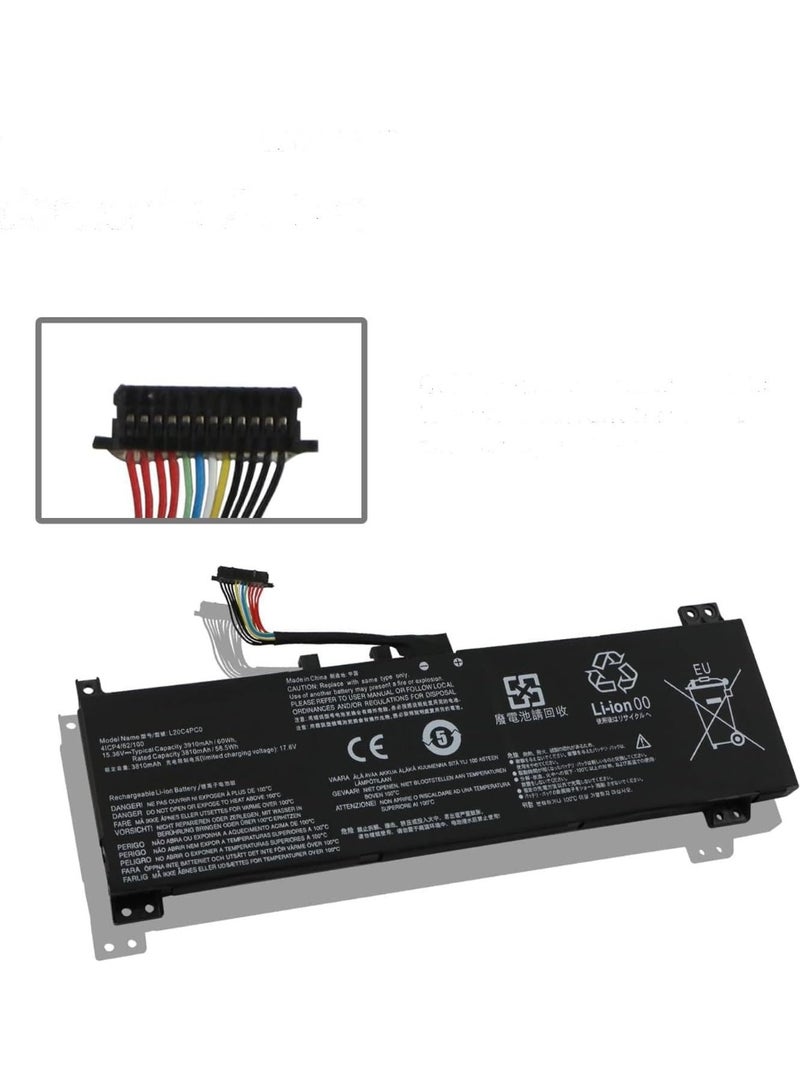 Terabyte L20C4PC0 L20M4PC0 L20D4PC0 Battery Compatible for Lenovo 3-15ACH6 82K2 Legion 5-15ACH6 5-15ACH6A 5-15ACH6H 5-15ITH6 5-15ITH6H 5-15IAH7 5-15IAH7H 82JW 82NW 82JU 82JK 82JH 82RC 82RB - Image 5