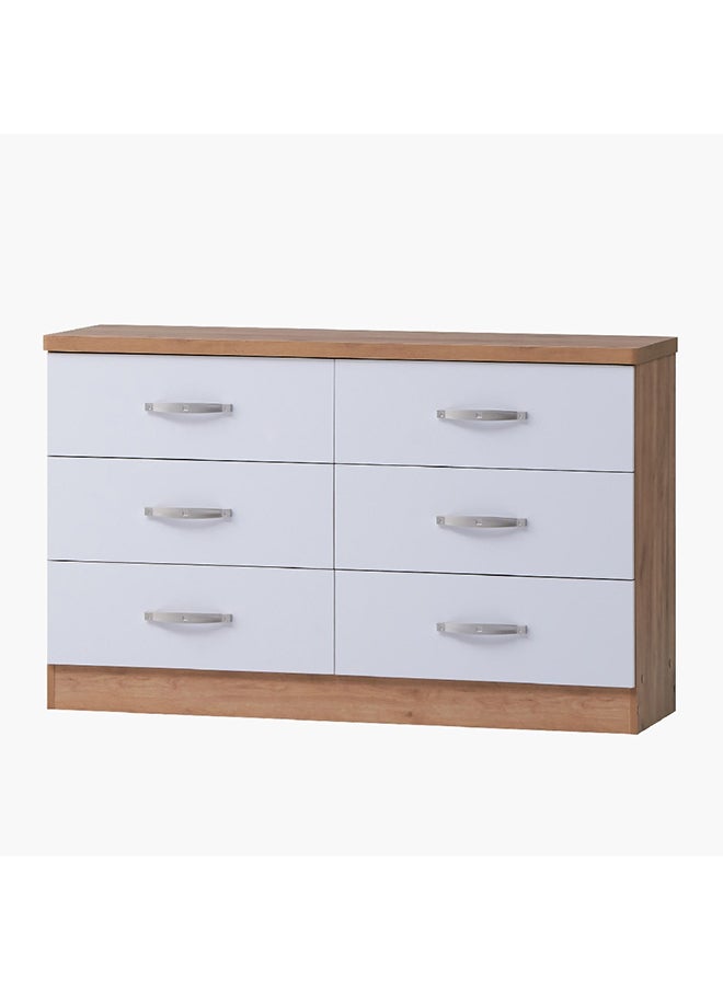 Home Box Juno 6-Drawer Master Dresser without Mirror 120 x 75 x 41 cm  - Image 3