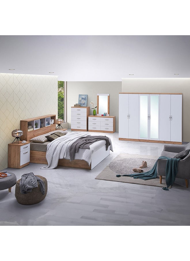 Home Box - Juno 6-Drawer Master Dresser without Mirror 120 x 75 x 41 cm - Image 1