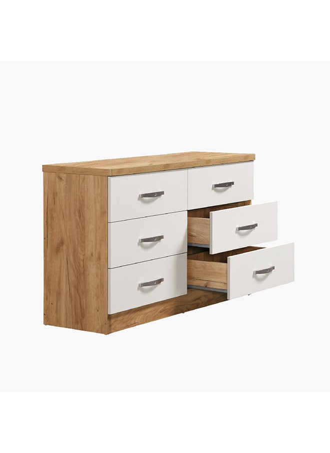 Home Box Juno 6-Drawer Master Dresser without Mirror 120 x 75 x 41 cm  - Image 2