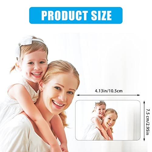 ICOSHOW Sublimation Magnet Blanks 3x3 inch, Sublimation Blank Products, 20Pcs Personalized Sublimation Fridge Refrigerator Magnets for Home Kitchen Office Decorative (Rectangular) - Image 3