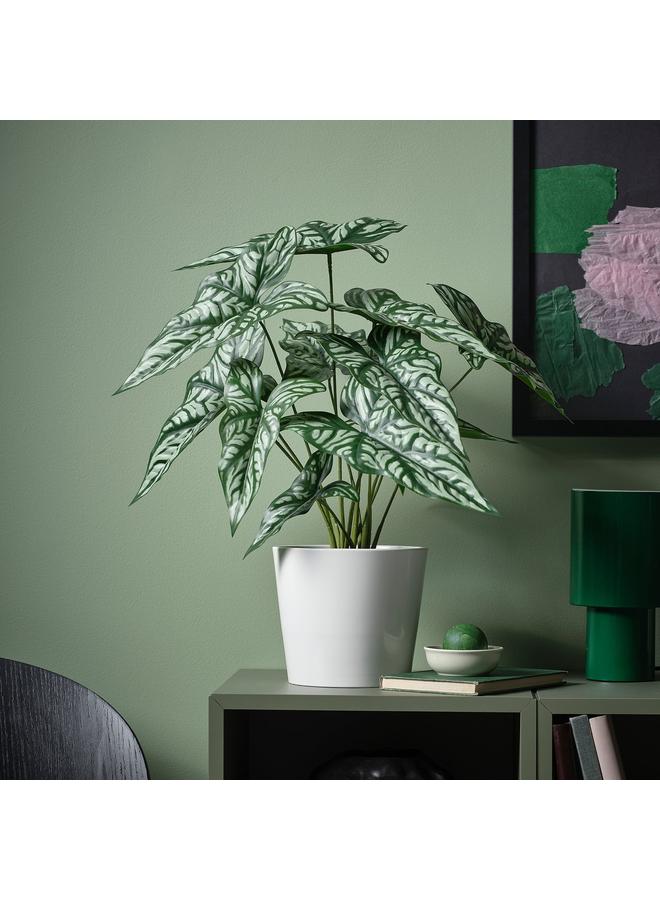 erorex Artificial Potted Plant, In/Outdoor Wondrous Cerces, 15 Cm - Image 2