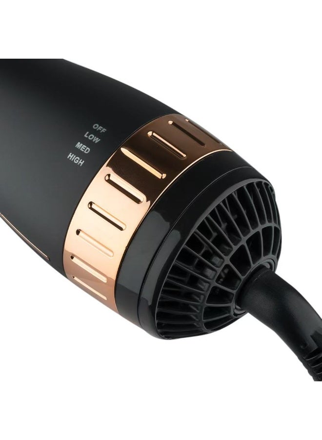 آر إيه أف مجفف شعر كهربائي مزدوج الاستخدام لتصفيف الشعر المستقيم 3 في 1 بمشط هواء ساخن ومكواة تجعيد الشعر الأوتوماتيكية 3 في 1 - Image 2