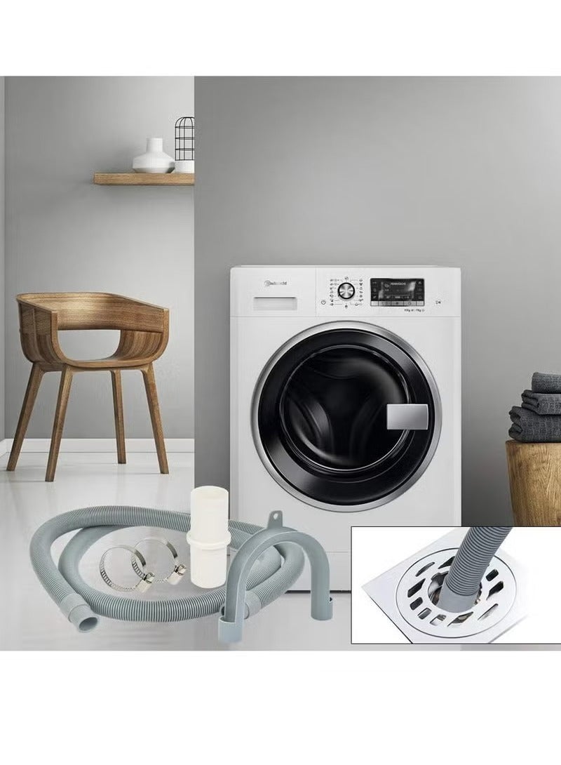Kana Washing Machine Drain Hose Inlet Pipe 2 Meters Compatible With All Automatic Washing Machines - Image 3