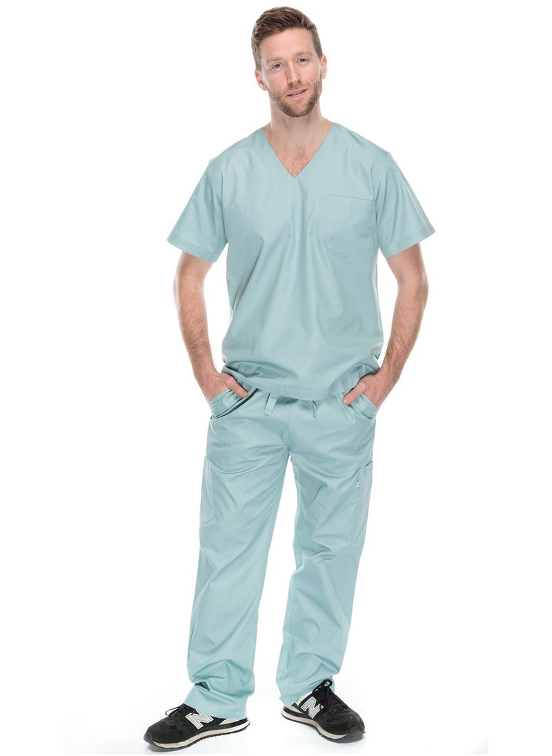 Meridian Meridian Traditional Cargo Scrub Set - Comfortable and Stylish Unisex Medical Cargo Pants. Ideal for Healthcare Professionals. Durable, Functional.  - Image 1