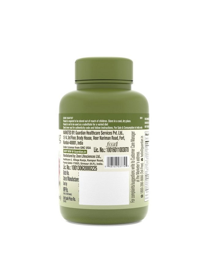 GNC GNC Herbal Plus Triple Ginseng with Korean, American & Siberian Ginseng | 60 Capsules | 700mg | Enhances Immunity | Boosts Strength & Stamina | Improves Alertness & Concentration | Formulated in USA - Image 4
