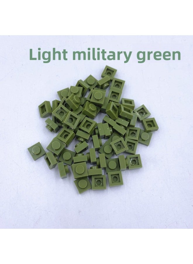 Building Block Parts Small Particles Basic Parts Short 1*1 Hole Pixel Particles Assembled Building Blocks Draw Two-dimensional Code 0.1 Kg/bag 