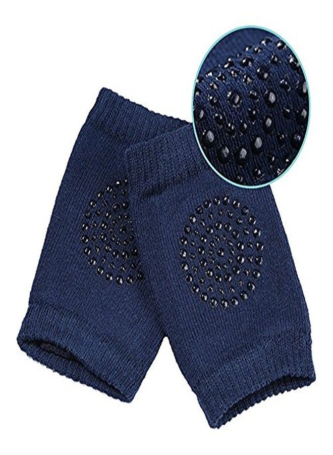 Gugzy® Toddlers Knee pads, Anti-Slip Elbow KneePads Crawling Safety Protector Compression Sleeve Leg Warmer (Red + Navy + Blue, 3) - Image 4