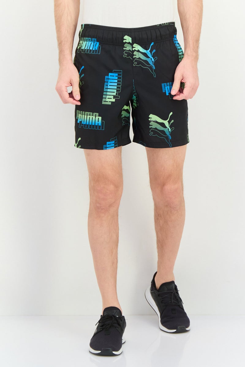 PUMA Men Regular Fit Outdoor Shorts, Multicolor - Image 1