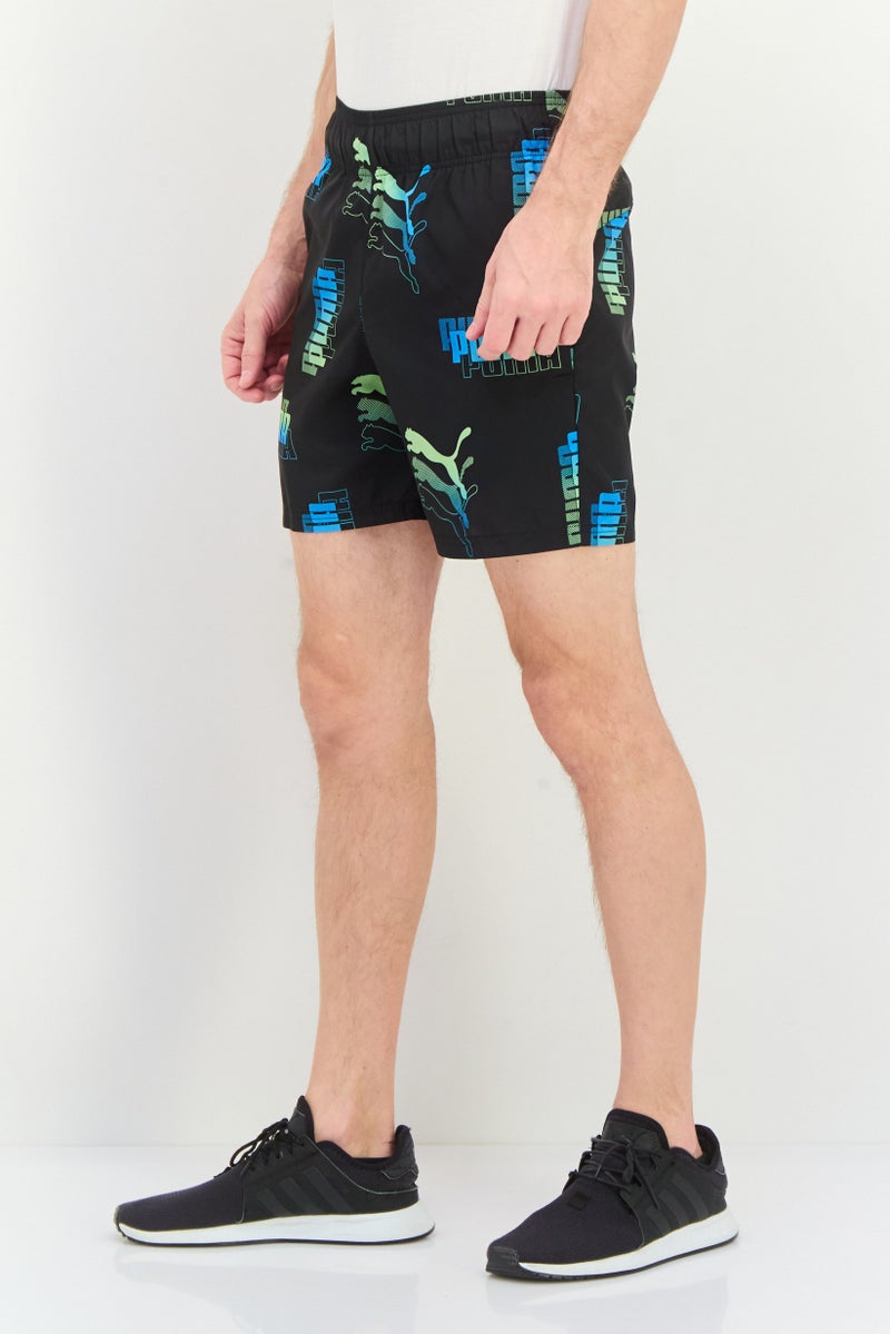PUMA Men Regular Fit Outdoor Shorts, Multicolor - Image 2