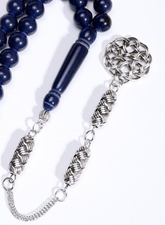 Blue Bakelite Rosary - Image 2