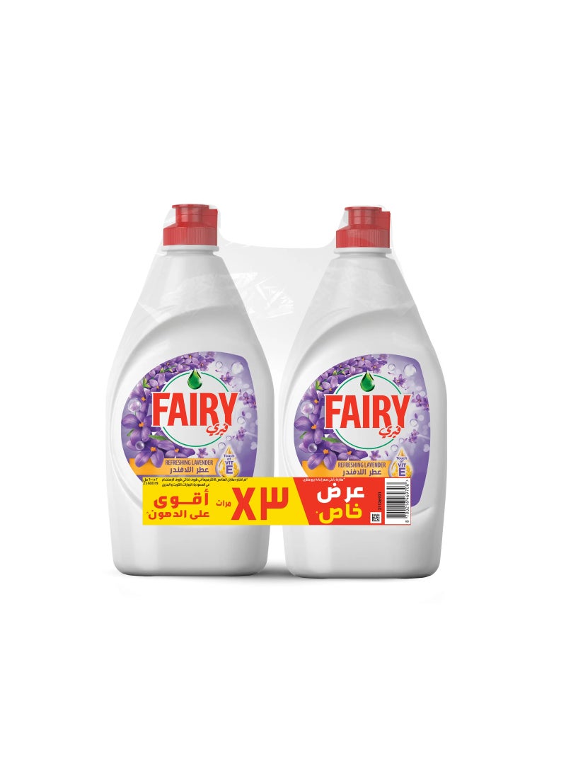 Fairy Refreshing Lavender Dishwashing Liquid 2 x 800ml - Image 1