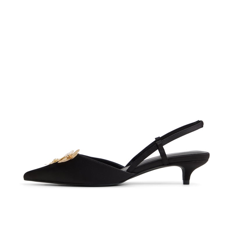 كول ات سبرنج حذاء بكعب منخفض بحزام للكاحل ومقدمة مدببة - Image 2