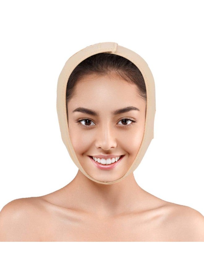 klarako Face Slimming Belt, Facial Cheek V Shape Lift Up Thin Mask Strap Face Line Anti Wrinkle Beauty Tool Double Chin Reduce Bandage for Woman Man(L) - Image 1