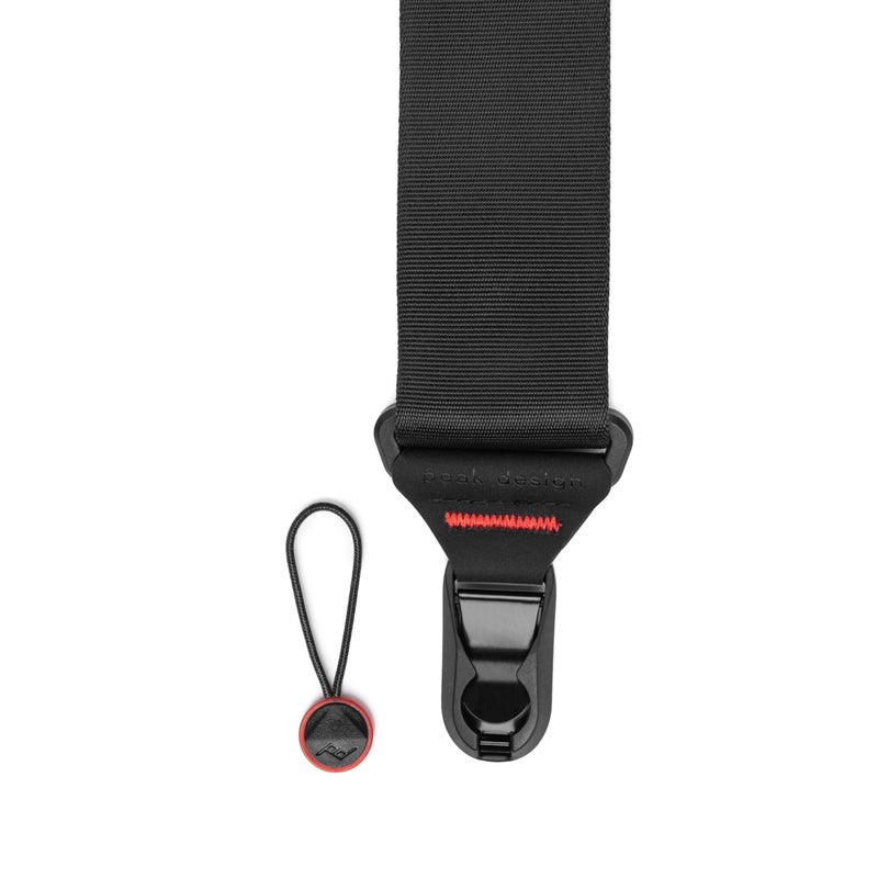 Peak Design Slide Camera Strap, Black, Configurable as a Sling, Neck or Shoulder Strap, Quick Release and Connection, Smooth and Grippy Side, Camera Straps for Photographers, 200 lb Capacity - Image 2