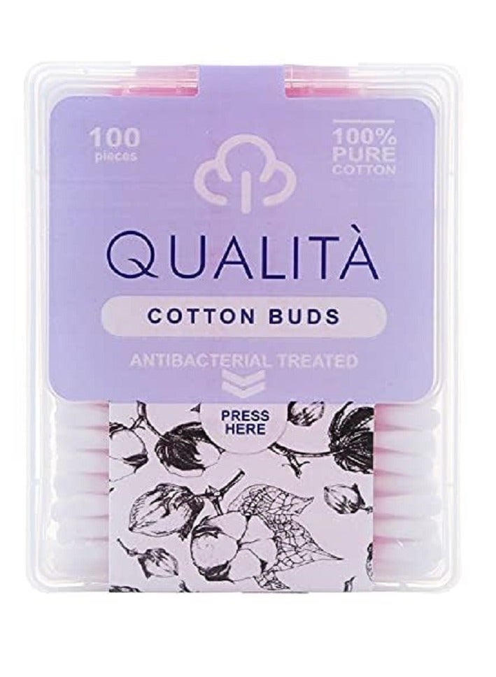 كواليتا أعواد قطنية 100 قطعة