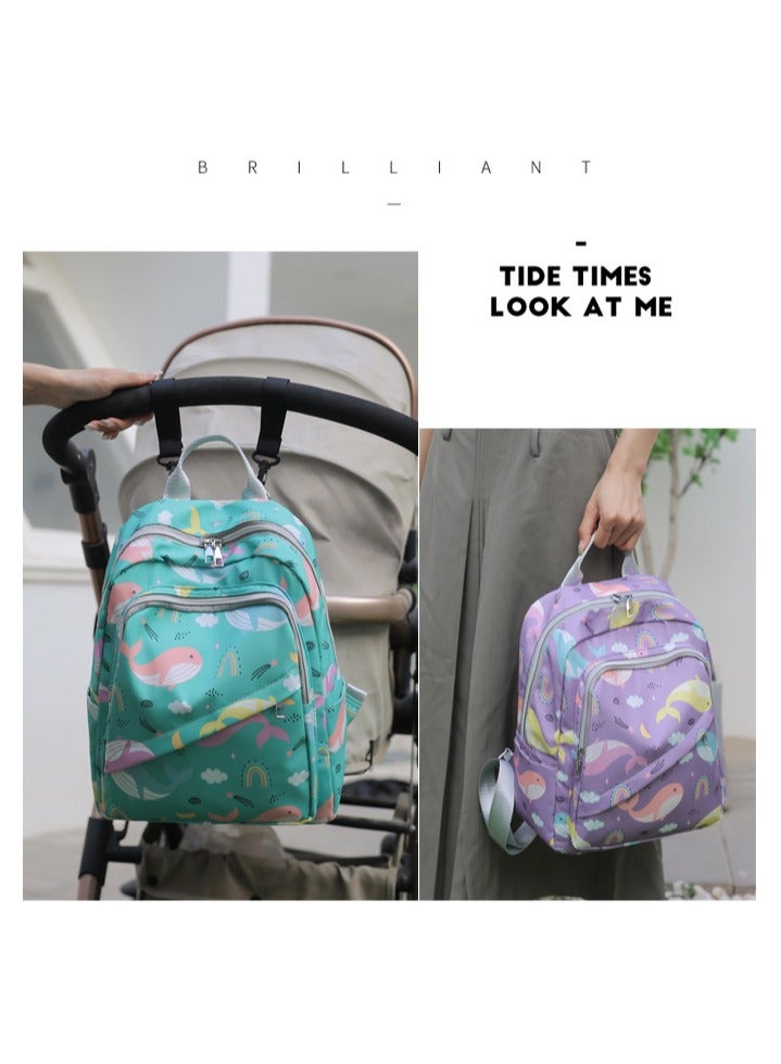 Mark Fairwhale Portable Large Capacity Leisure Multifunctional Backpack, Baby Stroller Hanging Bag - Image 3