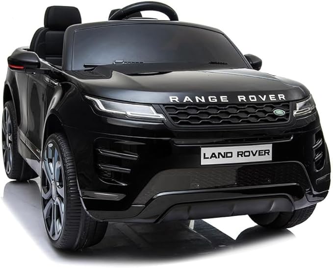 Range Rover Range-Rover 12V Electric Ride-On Car for Kids | Ages 3–8 | Parental Remote Control | MP3 & USB Music Player – Luxury Ride with Rechargeable Battery Black - Image 1