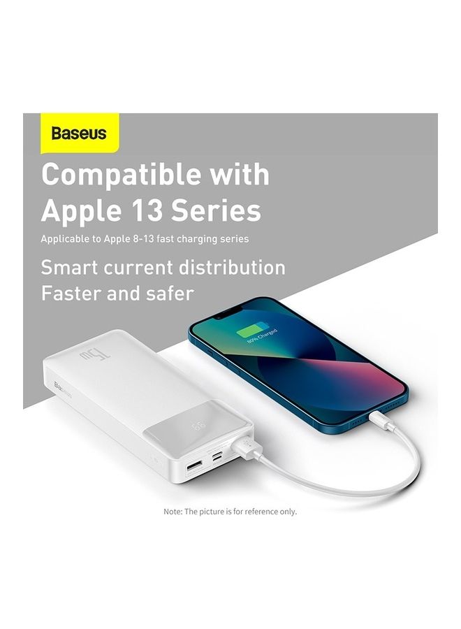 بيسوس شاحن محمول بشاشة رقمية، سعة عالية 15 وات، USB-C، باور بانك لتوصيل الطاقة لهاتف Iphone 14/12/11/11Pro/11 Pro Max/X /8 Samsung Ipad Pro 2018 أجهزة الشحن السريع - Image 4