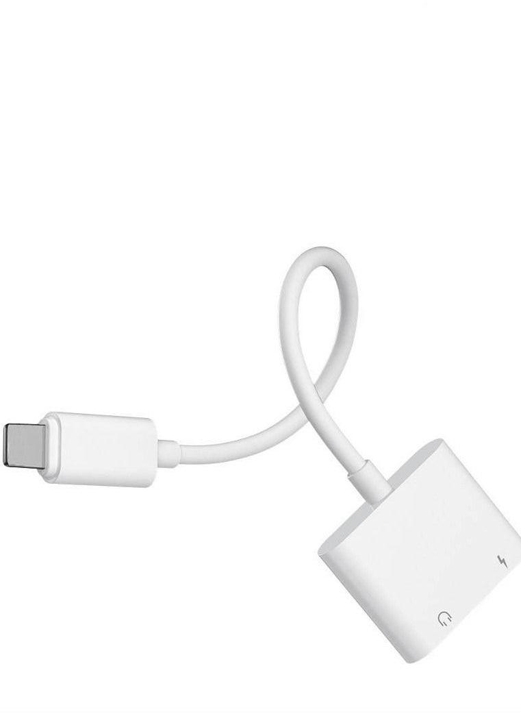 Generic - Adapter iPhone With Charger Port And Headphone Port Lightning Lightning - Image 1