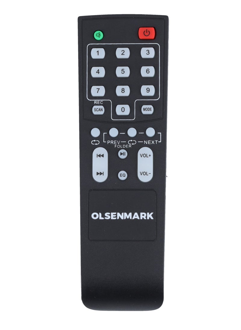 Olsenmark - 2.0 Hi-Fi Stereo Speaker System | 10" Woofer | 90000W PMPO | OMMS1290 | Flash Ring RGB Light | USB/TF/FM/BT | Two Microphone | LED Display | Remote Control - Image 1