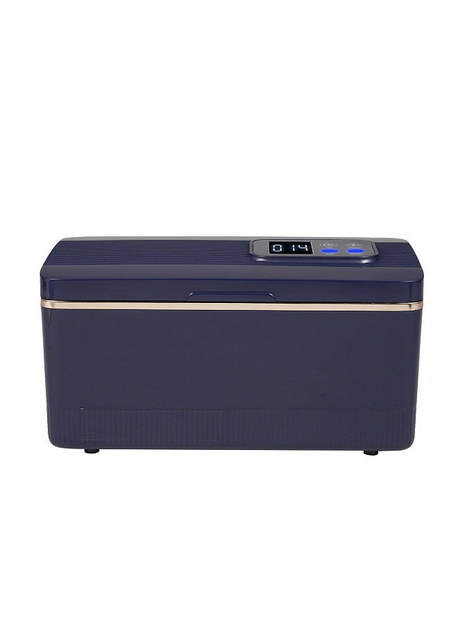 Ultrasonic Jewelry Cleaner 600ML UV Household Ultrasonic Cleaner 43KHz Portable Ultrasound Cleaner Machine with 2 Modes for Cleaning Jewelry Eyeglasses Watch Ring Coin Necklace  - Image 4