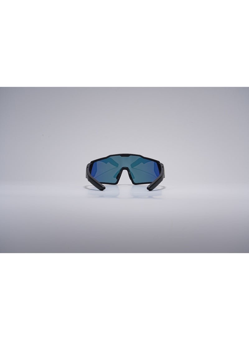 GoRhythm Sports cycling glasses,Go Rhythm Ai Translation smart glasses with ai assistant app,Bluetooth audio glasses-Orange lenses with black temples - Image 2