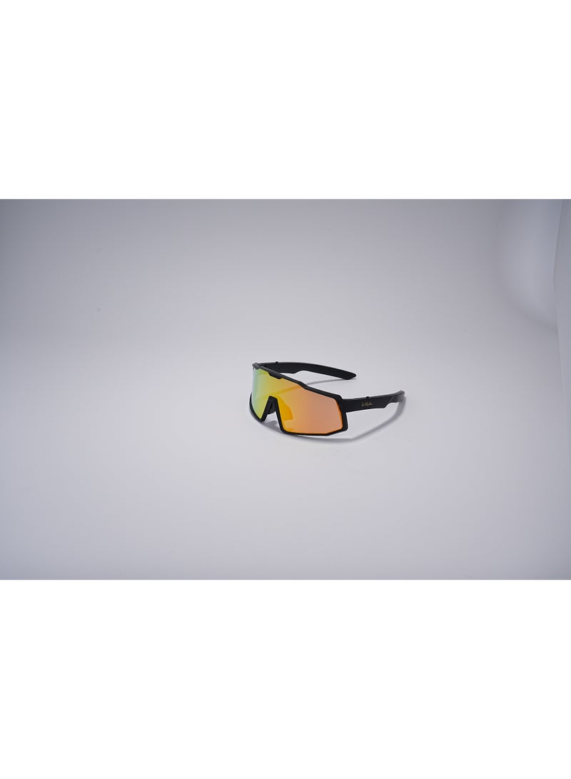 GoRhythm Sports cycling glasses,Go Rhythm Ai Translation smart glasses with ai assistant app,Bluetooth audio glasses-Orange lenses with black temples - Image 5